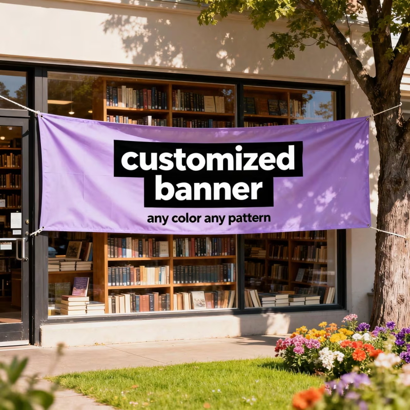 Commercial Banner Printing - Bandeiras Personalizadas Adequadas para Oficinas de