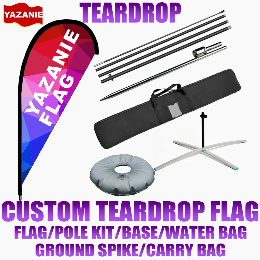 Commercial Banner Printing - Bandeira Publicitária Personalizada em Forma de