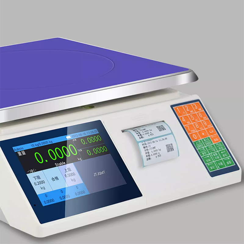 Commercial Printing Industry - Balança Eletrônica Comercial Autoadesiva Tudo-em-Um com