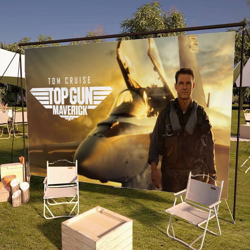 Commercial Banner Printing - Bandeira Publicitária Moderna do Filme Top