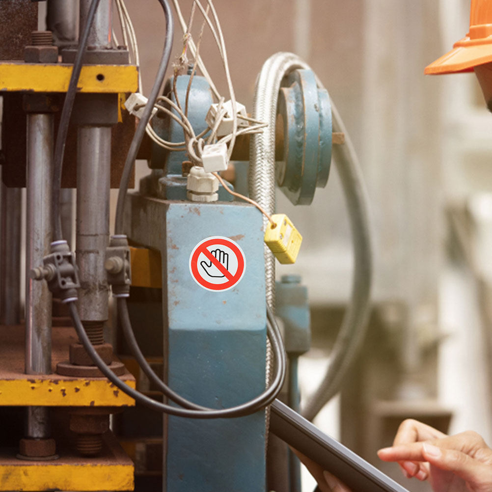 10 peças de adesivos de aviso  - Commercial Printing Industry avaliação e preço