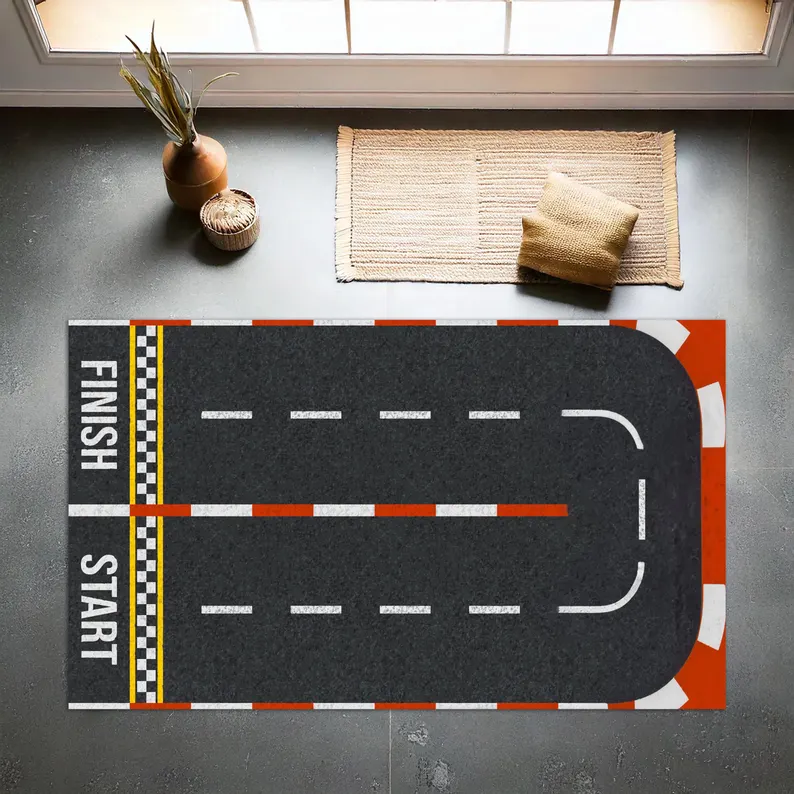 Pista de corrida tapete transp - Commercial Printing Services avaliação e preço