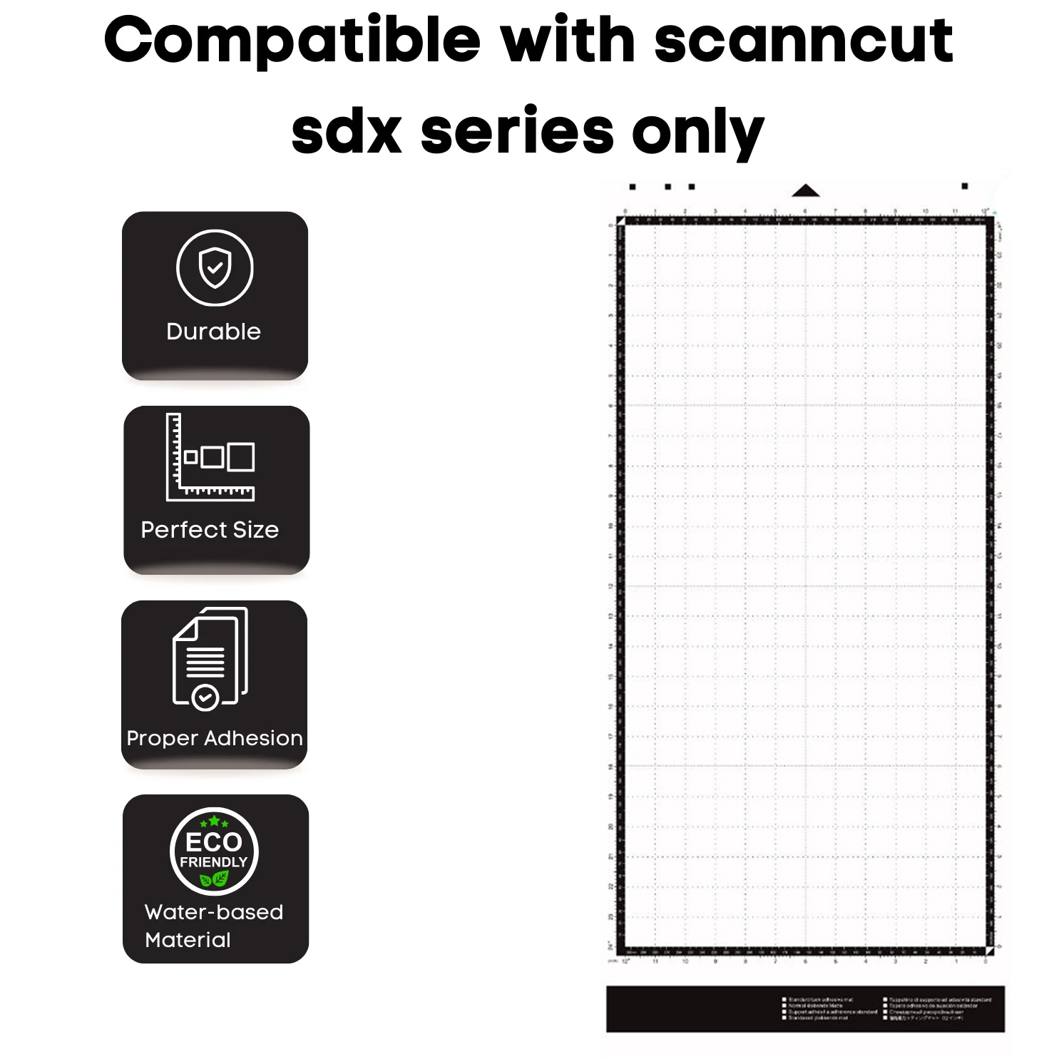 12x24 polegadas para irmão sdx - Plotter Cutting Mat avaliação e preço