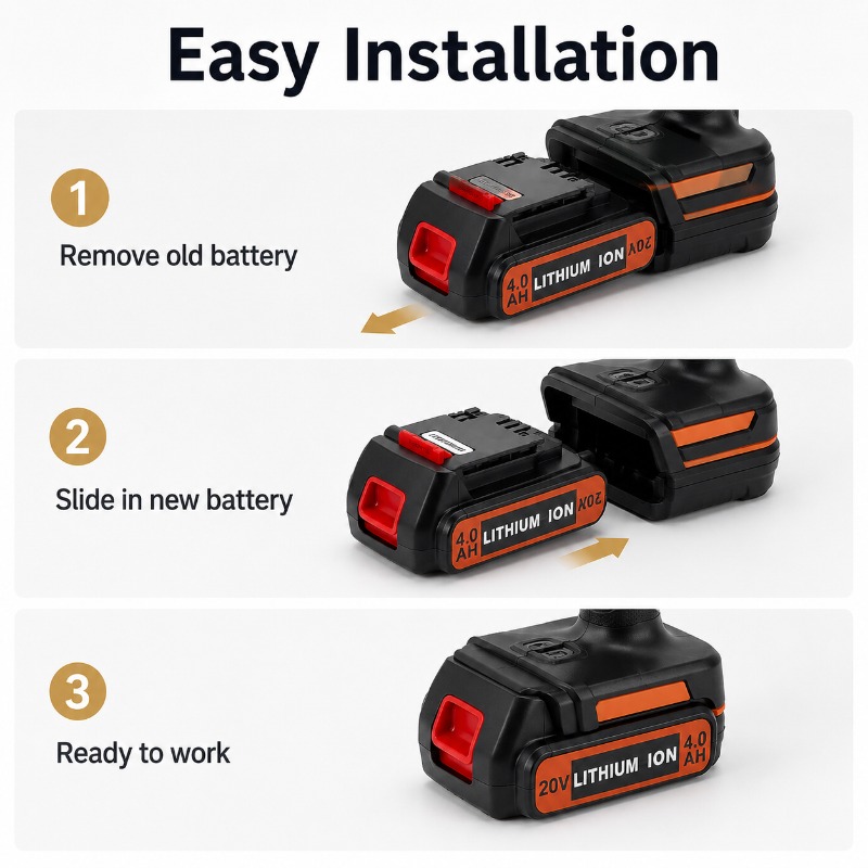Bateria 20V 6.0Ah para Ferrame - Black+Decker Tool Cordless avaliação e preço