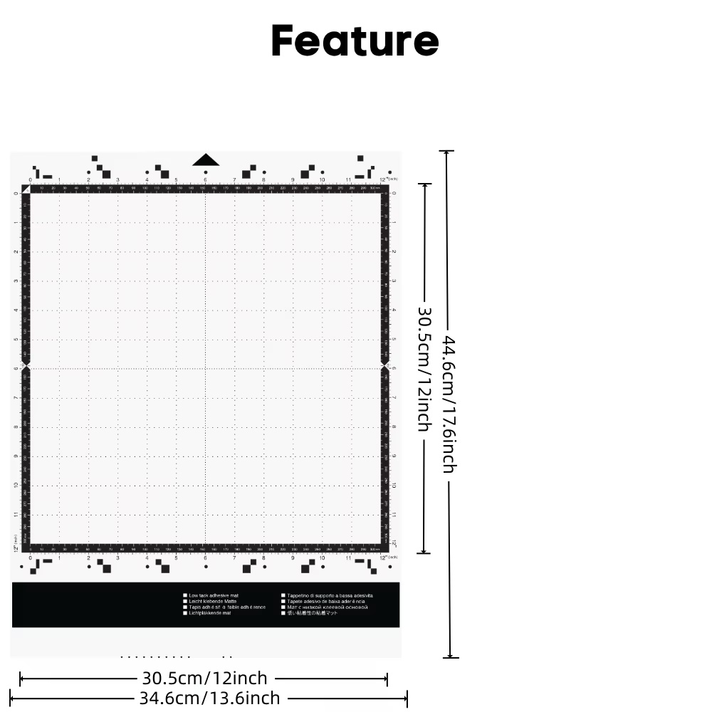 Tapete de corte de 2 peças par - Plotter Cutting Mat avaliação e preço