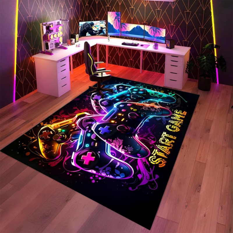 Tapete de Área Neon Glow para  - Commercial Printing Services avaliação e preço